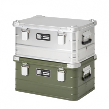 Blackdeer 47 L Aluminiumlegierung Outdoor - Camping - Aufbewahrungsbox - Hochkapazitärer tragbarer Koffer für Reise - & Umzugsgüter