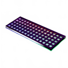 IDOBAO x YMDK ID75 Ortholinear Mechanisch Toetsenbord Kit - Hot Swappable PCB, Geanodiseerd Aluminium Behuizing, VIA Compatibel