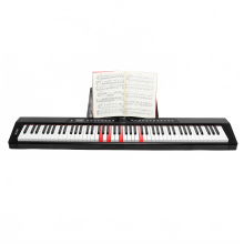 88-toetsen touchgevoelige MIDI-toetsenbord met LED-verlichting - Digitale piano voor