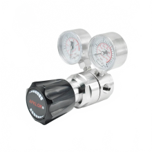 Hoogprecisie specialistgaslabregulator voor corrosieve gassen, invoer 25 MPa, verstelbare uitgang (0-4 MPa), inlaat 1/4 inch, CV 0,09