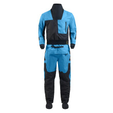Men's One-Piece Waterproof Kayak Dry Suit with Latex Gasket for Drift Floating