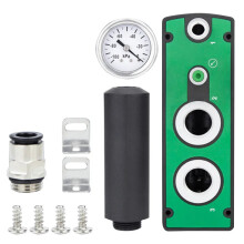 High-Performance VTM Series Multi-Stage Vacuum Generator: Geïntegreerde Pneumatische Pomp met Hoge Stroom- en Zuigcapaciteiten