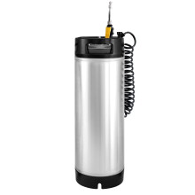 Kunaisi 19 L Tragbarer Wasserbehälter aus Edelstahl für Hochdruck - Autowäsche & Keg Sprüher mit TPU PPF - Filminstallation