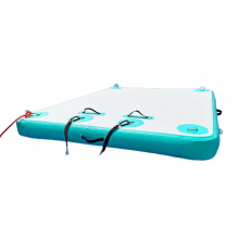 Premium Drop Stitch Opblaasbare Steigerplatform - Ultiem drijvend watermat voor zeereizen