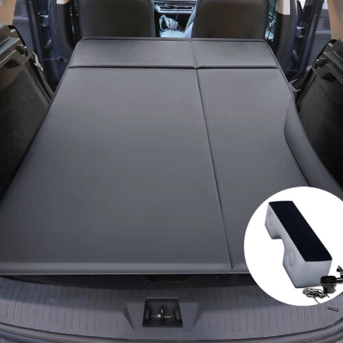 Universal Foldable SUV Car Air Mattress - Automatic Rear Trunk Sleeping Bed with