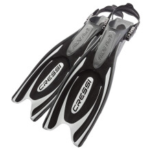 Cressi Frog Plus verstelbare open-teen lange vin voor duiken voor volwassenen - Perfect voor mannen en vrouwen