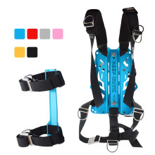 Ultraleichtes Aluminiumlegierungs - Tech - Diving - Rückplatten - und Wing - BCD - Set für Scuba - Gurt - Systeme