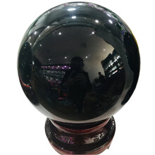 Pure Obsidian Crystal Sphere for Holistic Healing