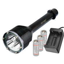 Archon D33 3000 Lumen LED Tauchlampe - Wasserdicht 100 m Unterwasser - Spotlight für Nacht - und Höhlentauchen