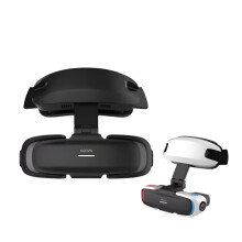 Goovis Art XR Headset 2024: Faltbarer 3D - Viewer HMD für Multitasking mit Hängendes Design