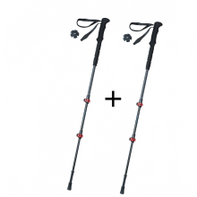 Ultralight Carbon Folding Trekking Pole for Outdoor Hiking and Mountain Adventures