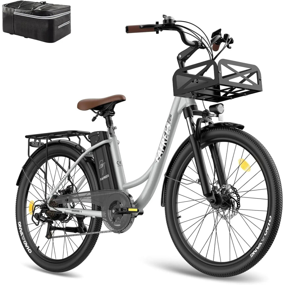 Fafrees F26 26-Inch Electric Bike for Men & Women, 250W Motor, 36V 20.3Ah Battery, Max Speed 25km/h-image-OPC-PHQ28HH-NEW
