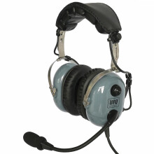 Ufq Gray P28 Luchtvaart Headset met Bluetooth Adapter & Opbergtas - Premium PNR Pilotenheadset met Bose-klasse Hi-Fi-luidsprekers