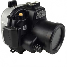 Seafrogs Waterproof Housing for Canon 600D with 18-55mm Lens - Dive Up to 40m/138ft