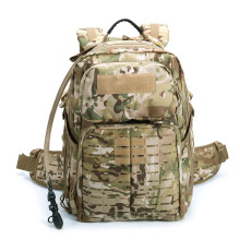 AKMAX Adventure 48H Militär Rucksack mit MOLLE - System und 3 L Trinkblase