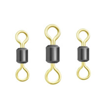 Dual-Tone Rolling Swivel Carp Fishing Tackle Accessories