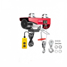 Heavy-Duty 1200kg Electric Hoist with 12m Cable & Wired Remote - I for Boats, Cars, Garages, Elevators, and Factories