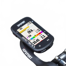 IGPSPORT BSC300 Wireless Bike GPS Computer mit Farbdisplay, Karten - Navigation, ANT+ Sensoren & Fahrrad - Odometer