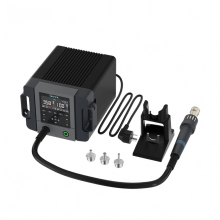QUICK 861Pro Slimme Hot Air Desoldeerstation - 1300W BGA SMD Herstelstation met Spraakbediening en Verhitingspistool voor PCB Reparatie