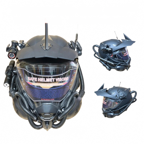 Ultimate Off-Road Motorcycle Helmet with Bluetooth, Dash Cam, and DOT Certification
