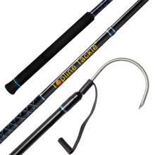 Ultra-Durable Stainless Steel Fishing Gaff with Sharp Hook & FRP Body for Saltwater & Freshwater