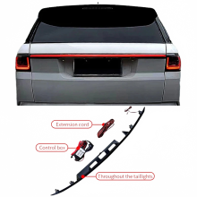 LED Rear Through Taillight Upgrade Conversion for Land Rover Range Rover Sport L494 (2014-2021) - Premium Car Trunk Trim Strip