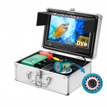 Eyoyo 9 draagbare ijsvissers onderwater videovisser met 1000 TVL-camera en 30 LED-lampen - Waterdicht voor bootvissen