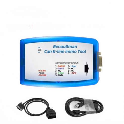 Renault CAN K-Line EEPROM Reader & Writer: Best Immo Tool V4.09 with Full Chip ECU Support & BD9 OBD2 Programmer