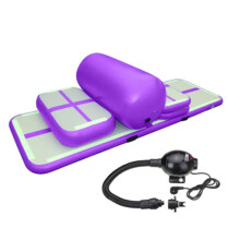 Inflatable Gymnastics Airtrack Set: Premium Tumble Mat & Yoga Exercise Kit