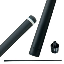 Professionele koolstofvezel poolkeuschaft met Uni-Loc 3/8-8 pinverbinding en 11,5 mm / 12,4 mm tip