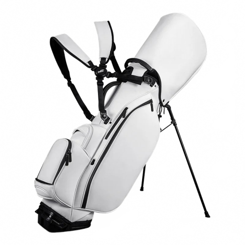 PlayEagle Lightweight Multifunction PU Leather Golf Stand Bag for Men