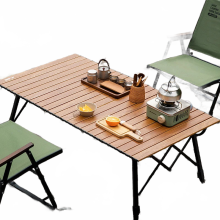 Ultra-Light Aluminum Camping Folding Table - Portable & Durable for Outdoor Adventures