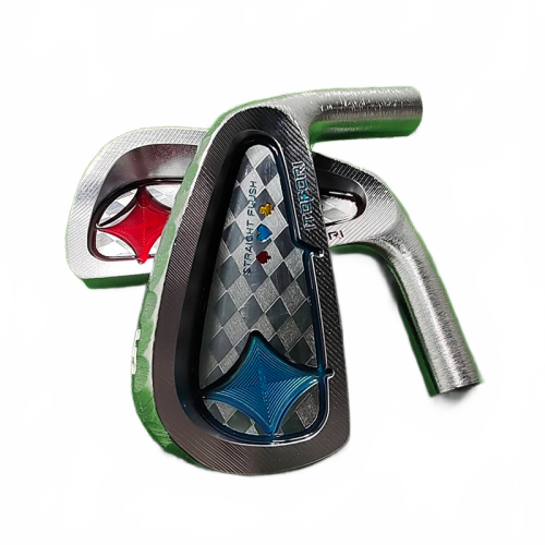 Premium Forged Soft Iron Golf Irons Set - 7 - teilig (4 - 9, PW) mit Graphit - oder Stahl - Schäften