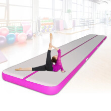 hibadou Inflatable Air Track Tumbling Mat - 6m, 7m, 8m Sizes for Gymnastics Training