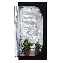 Premium hydroponische kweektent - 600D Oxford doek, 80x80x160cm, I voor binnenkas tuinieren