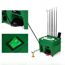 Automatischer elektrischer Golfballspender mit Induktionsservice & Schlägerhalter - PGM ABS - Material (Modell JQ017)