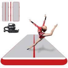 8M aufblasbare Turnhallen - Luftbahn mit elektrischem Pump - Robuste Tumbling - Matte für Training