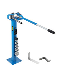 YP 38 Compact Vloerbeugelbuiger met 7 multifunctionele matrijzen en 44 inch telescopisch rubberhandvat voor koperen en stalen buizen