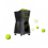 Compact Indoor Tennis Ball Machine - Portable Automatic Trainer for Beginners 1