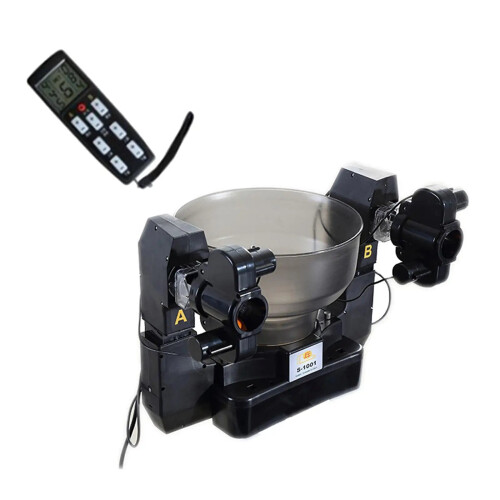 Dual-Head Professional Table Tennis Trainer Robot: Advanced Ping Pong Launcher Machine