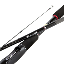 Shimano Zodias 2-delige spinvislijn - 1,93 m tot 2,29 m met Carbon Monocoque Handgreep en Hi-Power X CI4 Reel Seat