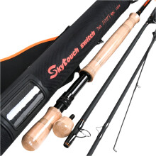 Maximumcatch IM10/30T/40T Carbonvezel Snelle Actie Switch Spey Vliegvishengel met Reserve Butt, 3-10WT, 11-15 voet