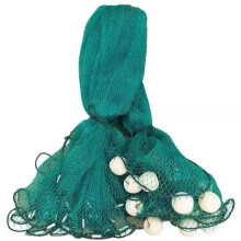 Duurzaam nylon monofilament vistuig van 5m x 50m met drijvers - 3 vinger gaas visfuik accessoire
