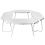 Versatile Aluminum Foldable Campfire Table: Multifunctional Outdoor Splicing Round Table for Camping & BBQ 1