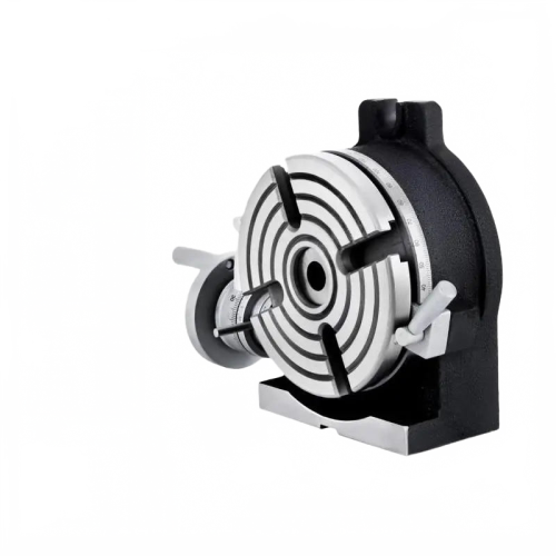 Precision 150mm Rotary Table with Adjustable Dividing Plate & Index System for Milling Machines