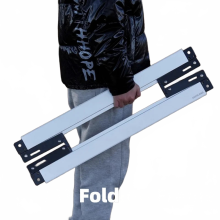 Portable Aluminum Alloy Folding Camping Table Frame with IGT Accessories for 2-4 Units