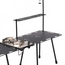 Compact Aluminum Alloy Folding Table - I for Camping, BBQs, and Outdoor Adventures