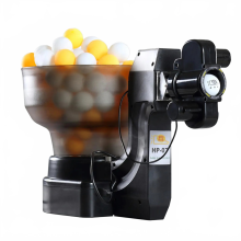 Advanced Electric Table Tennis Robot Trainer - Precision Ping Pong Ball Launcher for Enhanced Player Training