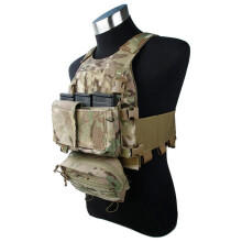 TMC Multicam Leichte Taktische Weste Vollständiges Tarn - Outfit SS Brustrig - Kombo - (TMC3171)