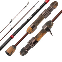 Kingdom Micromonster 1,55 m Actie Casting & Spinning Vissershengel - 2 & 3 Sectie Fuji Guide, UL Power Trout Reishengel